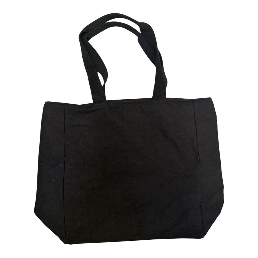 Disney Parks Happy Halloween Large Embroidered Zip Tote Mickey Mouse Pumpkin Bag - Picture 2 of 10